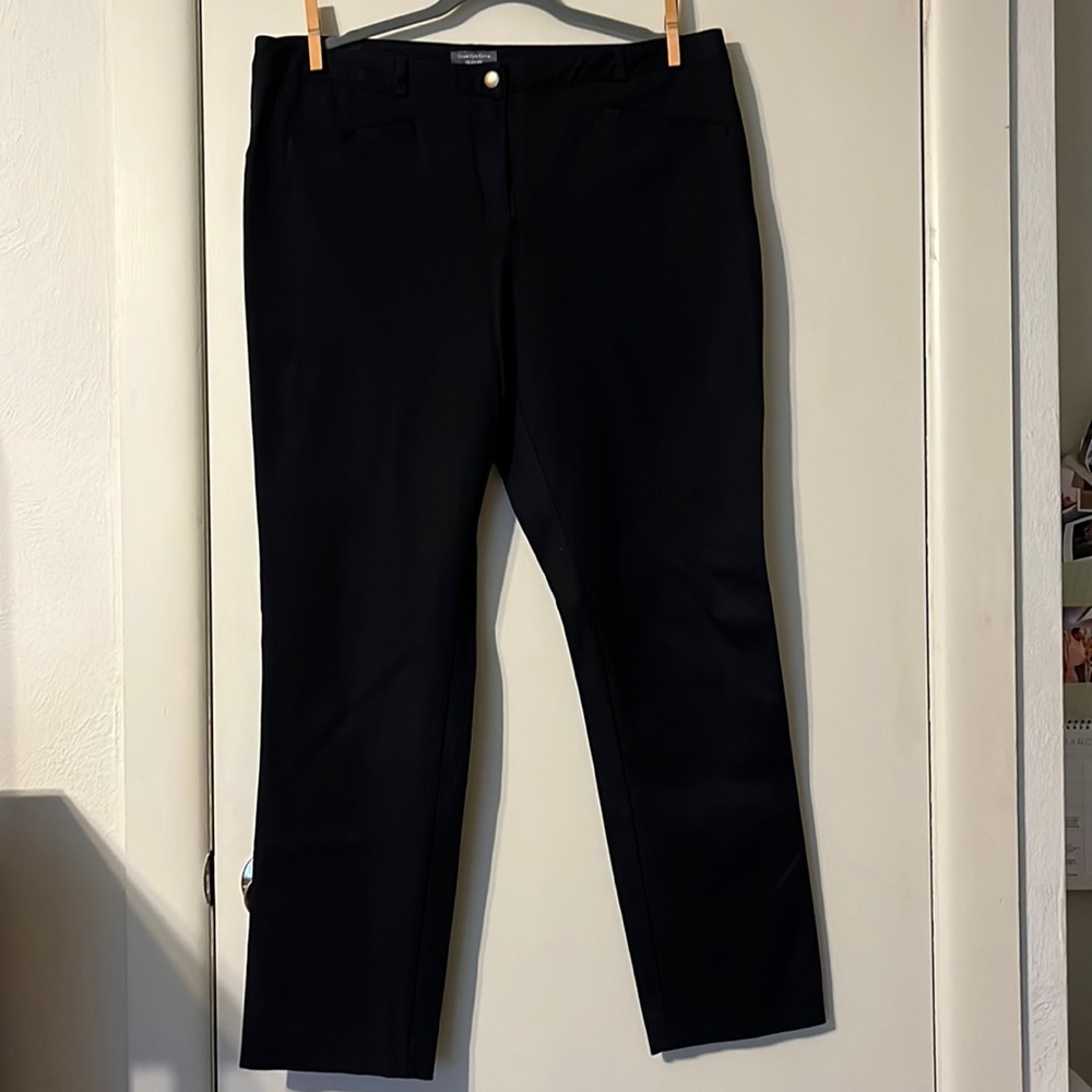 Charter Club modern  black pants size 16